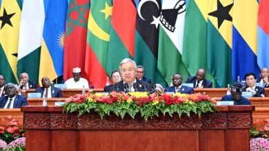 Guterres stresses support for China-Africa partnership