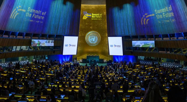 World leaders adopt landmark UN Compact for the Future