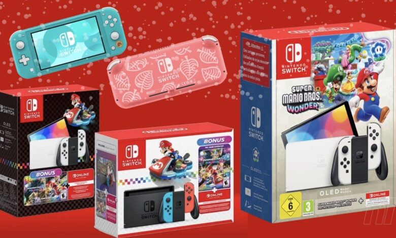 Promotion: Nintendo Switch Console Christmas 2024 Bundle Now Available for Purchase