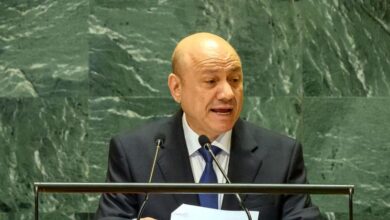 Adding pressure to dry up funding for Houthi militias, Yemeni leader tells UN