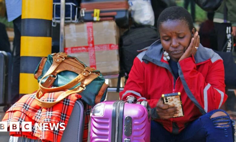 Passengers stranded in Kenya amid protests over Adani airport takeover