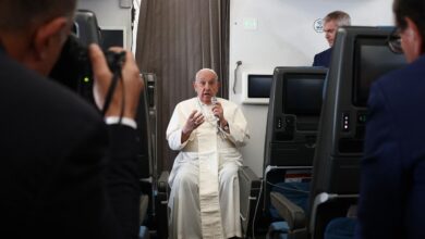 Pope Francis Says Americans Should Choose “The Lesser of Two Evils,” Slams Trump and Harris