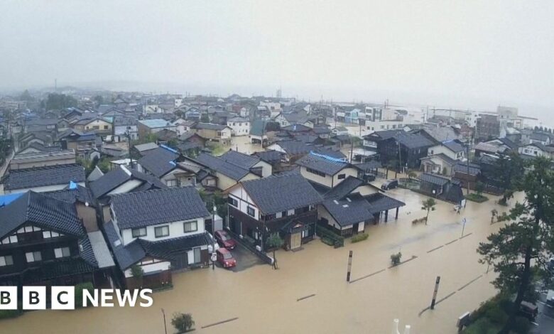 Japan orders mass evacuation in Ishikawa due to flood risk