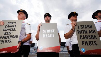 Air Canada prepares for impending pilot strike