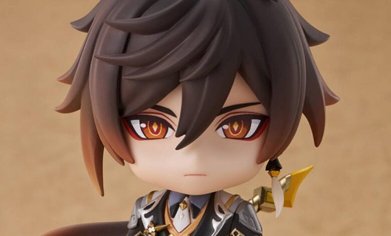 Genshin Impact Zhongli Nendoroid Painted Prototype Shown