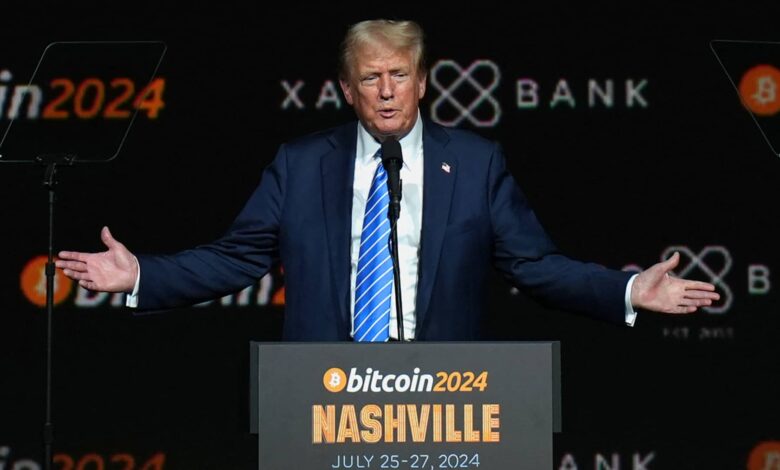 Trump's cryptocurrency project allows the former president's family to earn 75% of the revenue