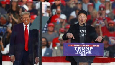 Trump returned to the site of the first assassination with Musk and Vance