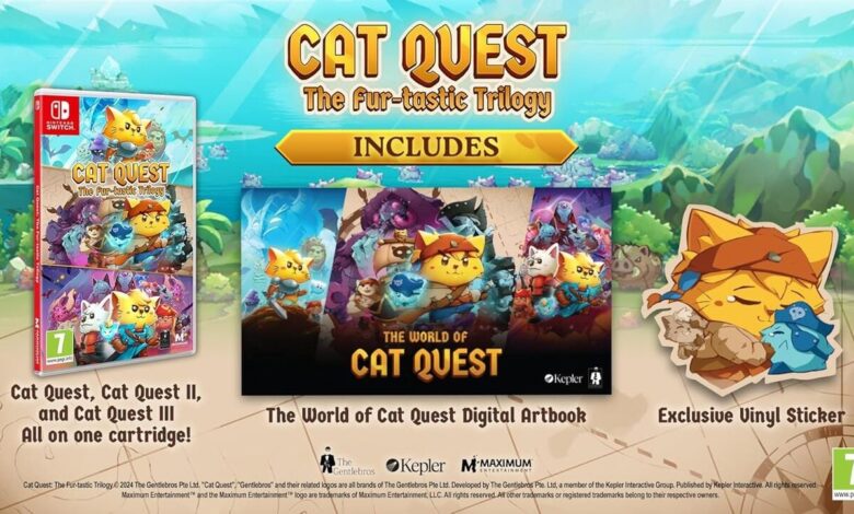 Cat Quest: The Fur-tastic Trilogy hits physical conversion release