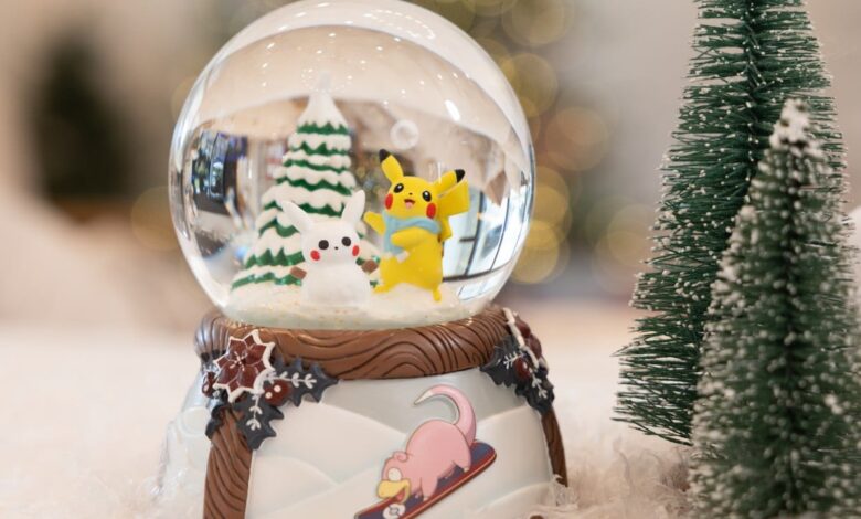 Christmas comes early at the Pokémon Center with a variety of new festive merchandise