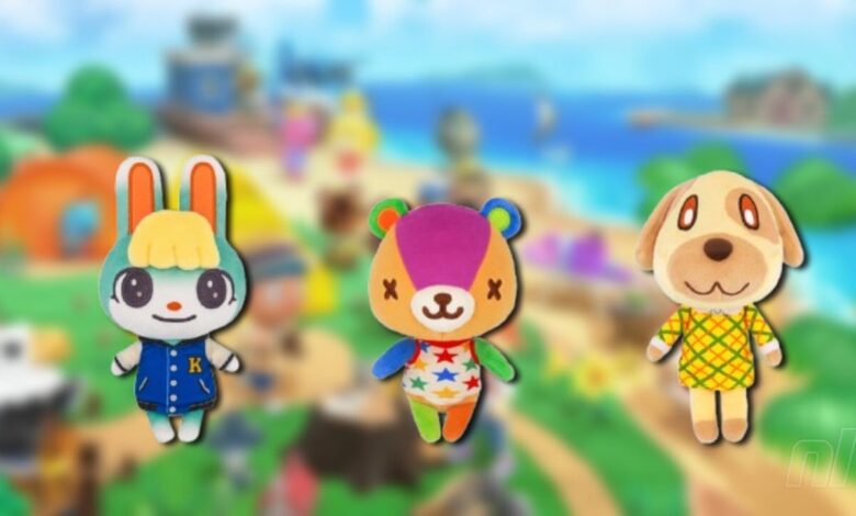 Three adorable new animal crossing plushies have been revealed