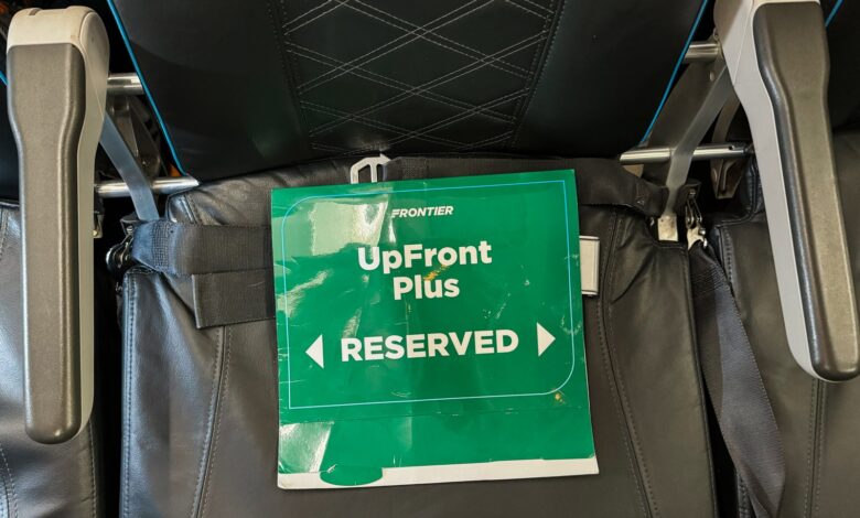 Frontier's new UpFront Plus: What to expect when booking and boarding