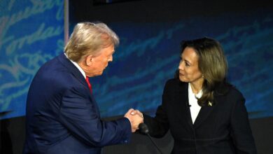 Donald Trump is a wannabe dictator and “No Serious Man,” Kamala Harris said on Media Blitz