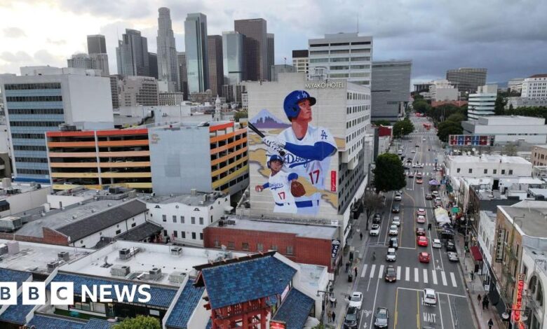 Dodgers fan Shohei Ohtani takes over Los Angeles