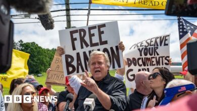 Former Trump aide Steve Bannon is released from prison