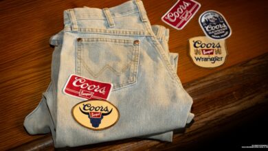 The Wrangler and Coors groups wash their jeans with beer