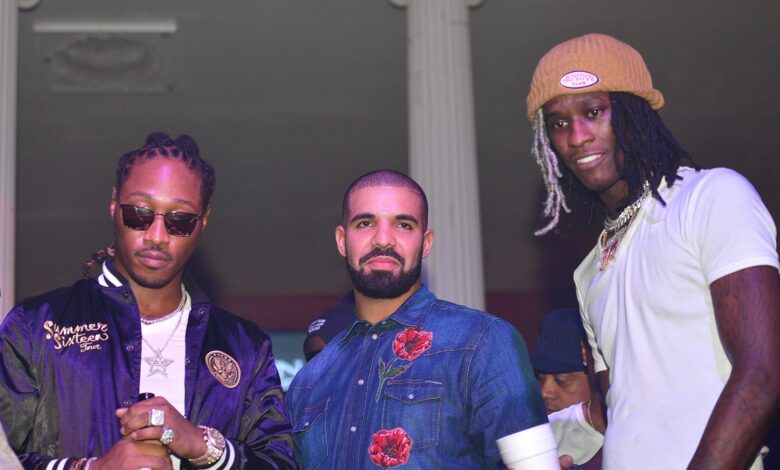 Young Thug Drake Future Metro Boomin Cosigns Tweet Drops Beef