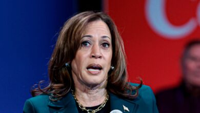 Harris suddenly stopped campaigning in Texas