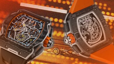 Richard Mille's New McLaren Watch Has a 'Start Jumping' Button