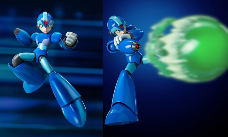 New Mega Man X Figure Includes Charged Shot