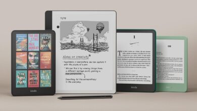 Amazon just launched four new Kindles, including one full-color model. Here's what's new