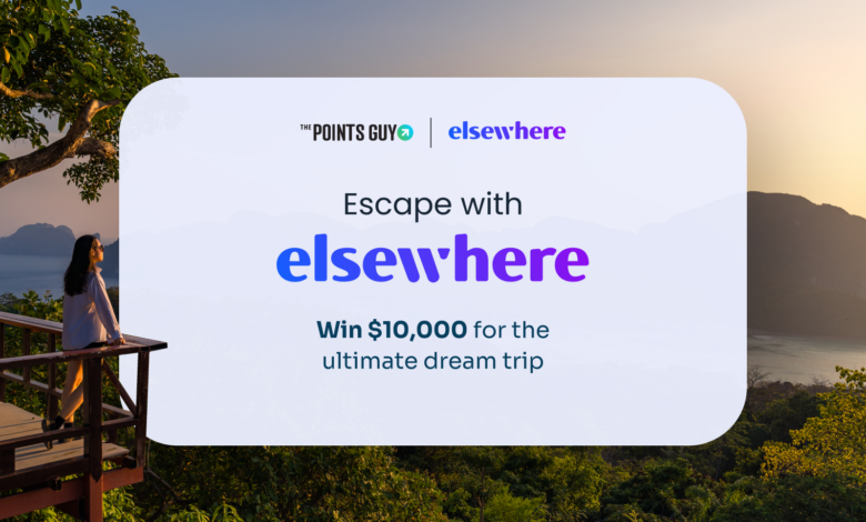 You could win $10,000 for the trip of a lifetime with TPG's sister company Elsewhere