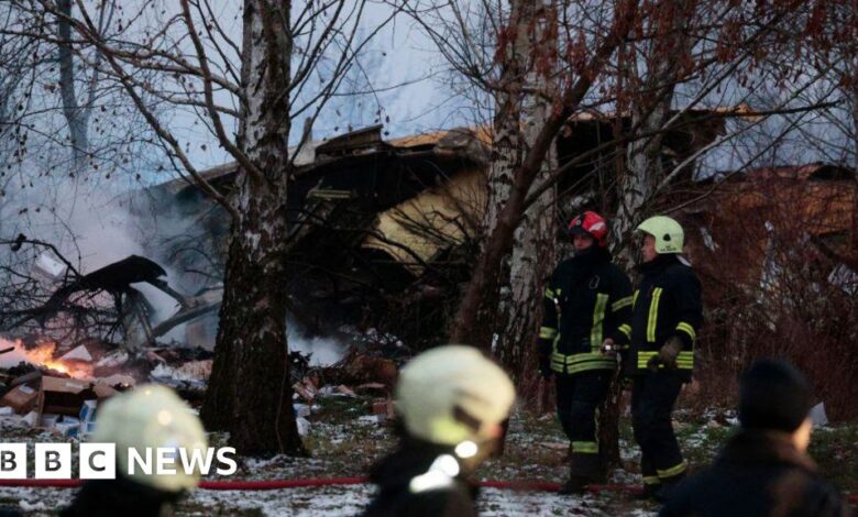 At least one person died and three were injured near Vilnius