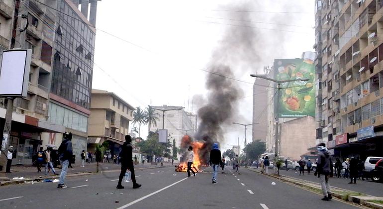 Human rights experts call for an immediate end to post-election violence in Mozambique