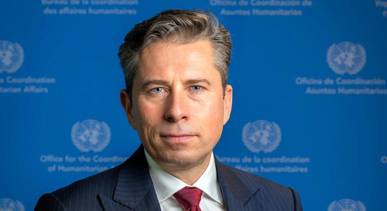 New UN relief director takes office