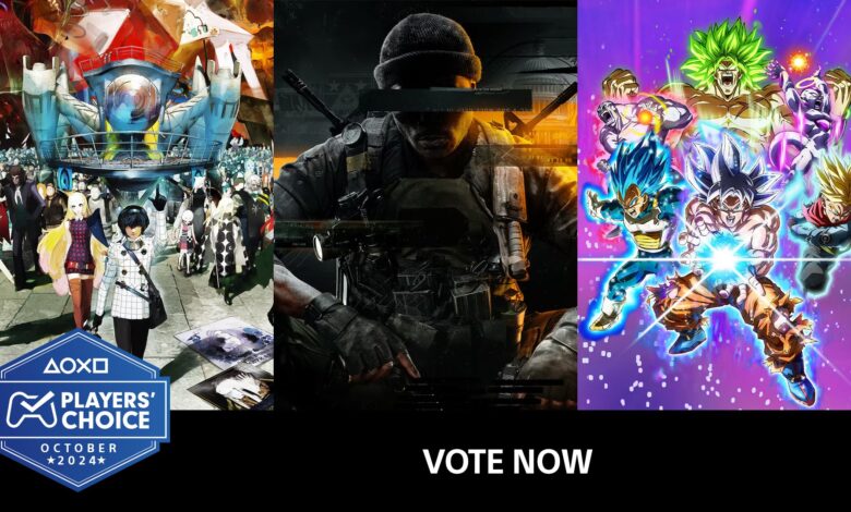 Players’ Choice: Vote for October 2024’s best new game