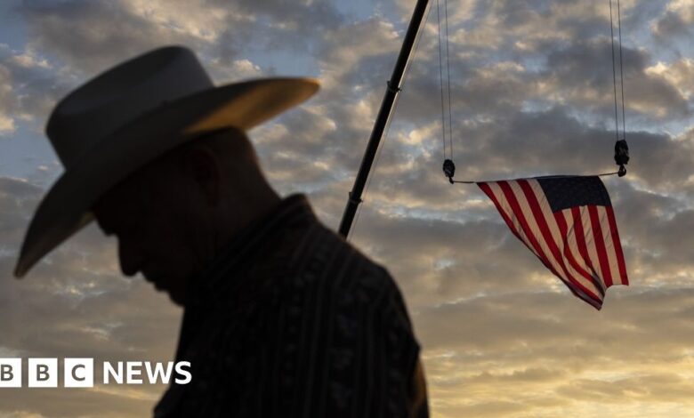 America prepares as two distinct visions collide on election day