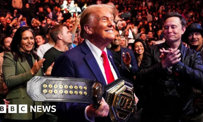 Trump, Musk and new cabinet nominees celebrate at UFC