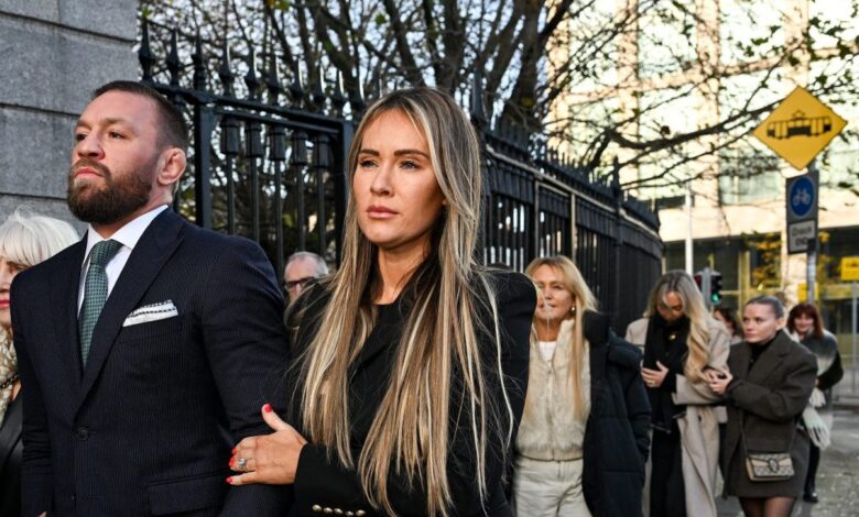 Conor McGregor Fiancée Dee Devlin Woman Nikita Ni Lamhain Civil Sexual Assault Win