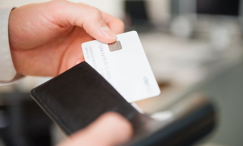 Here's how you should clean your credit cards