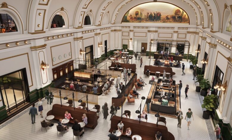 Marriott just opened a new hotel in Salt Lake City's historic train station