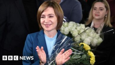 Pro-EU leader Maia Sandu declared victory despite accusations of Russian interference