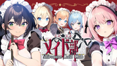 Shirogane Maid Club visual novel