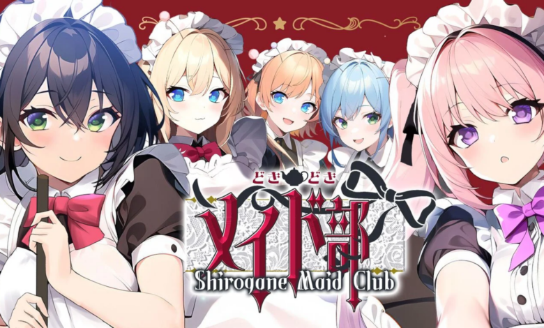 Shirogane Maid Club visual novel