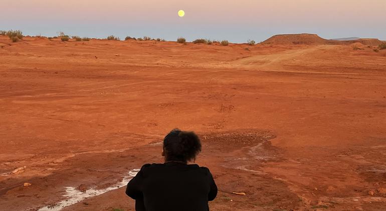 Campaigner at UN desertification meeting says: 'There is no life without land'