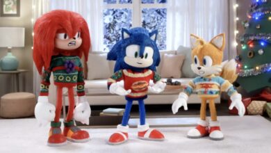 Sonic, Tails and Knuckles get the Stop-Motion treatment in this new holiday movie ad