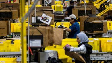 Thousands of Amazon workers strike during peak pre-Christmas period