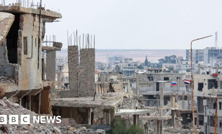 Local rebels occupy much of Syria's southern Deraa region