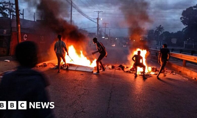 Hundreds of people fled Maputo prison amid election protests