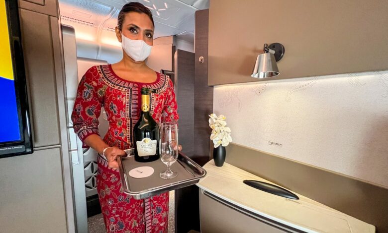 Behind the scenes with Singapore Airlines' champagne buyers