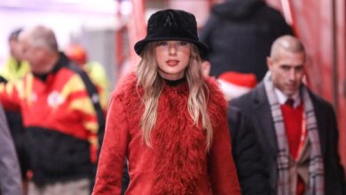 Taylor Swift takes on the Kansas City Chiefs within hours of the game after Justin Baldoni's PR team allegedly accused her of bullying