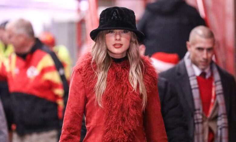 Taylor Swift takes on the Kansas City Chiefs within hours of the game after Justin Baldoni's PR team allegedly accused her of bullying