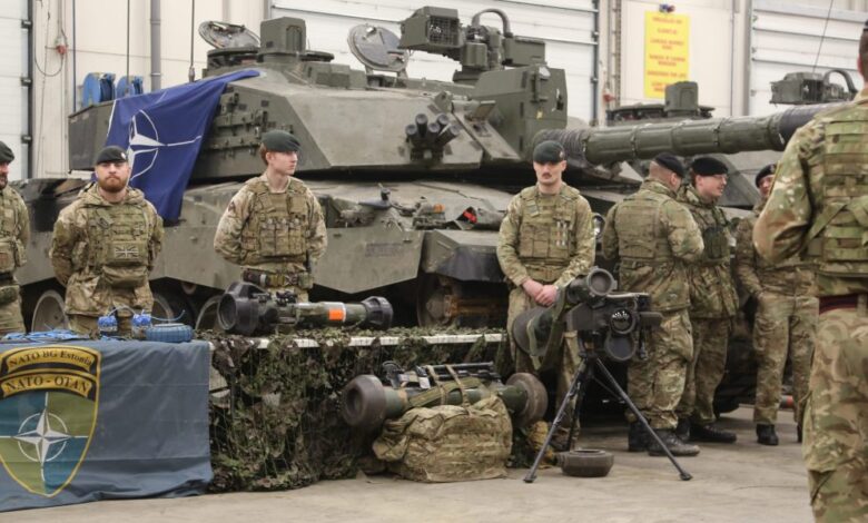 EU leaders see NATO defense spending target increased from 2%