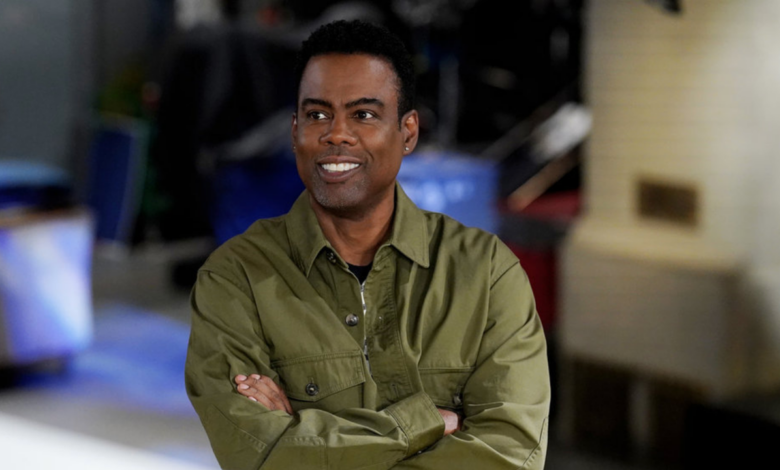 Chris Rock got some help from Adam Sandler on Saturday Night Live