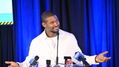 Usher Reacts To Woman's Risqué Cherry Game Performance