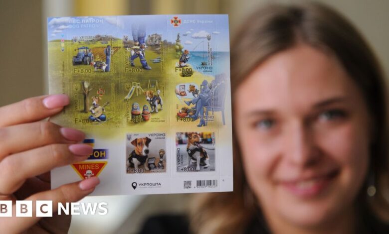 Ukrainian stamps inject humor, patriotism and swearing into their writing