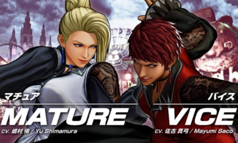 Vice and Mature Join KOF XV DLC Lineup Next Week